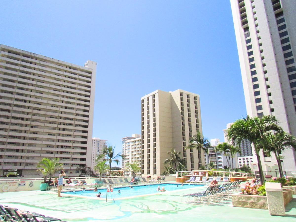Waikiki Banyan Ocean View Apartment Oahu Bagian luar foto